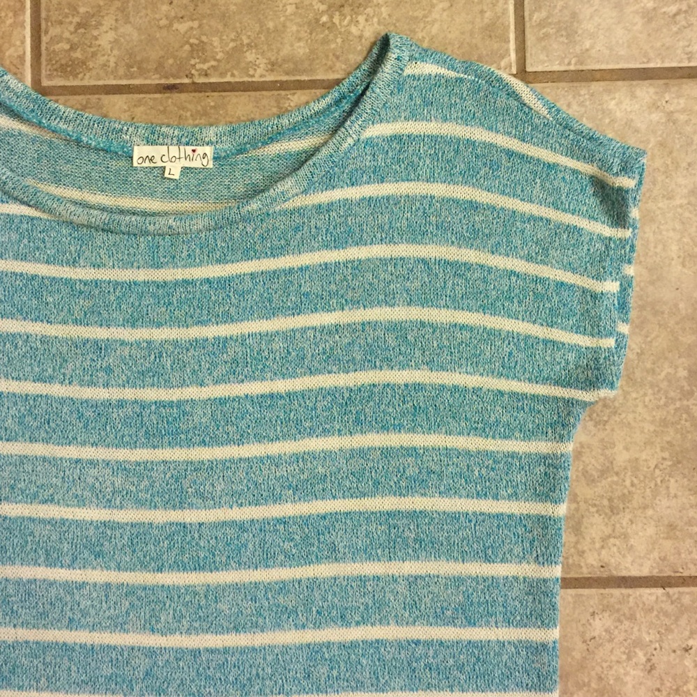 Bright Turquoise Top - Picture 2 of 2